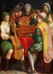 Un concierto, finales del siglo XVI